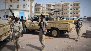 The strategic port city of Aden is considered Yemen's temporary capital