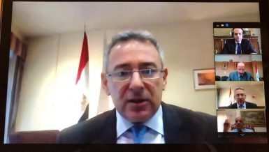 Egypt's Embassy in London organised a webinar, on Wednesday, gathering British hydrologists and African affairs experts to discuss the Ethiopian Dam dispute.