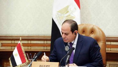 Egypt’s President Abdel Fattah Al-Sisi participated via video conference, on Wednesday, in the second international conference in support of Lebanon, organised by France and the UN.Daily News Egypt