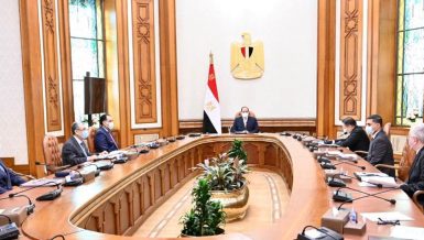 Egypt’s President Abdel Fattah Al-Sisi received, on Monday, General Manager of the Russian Nuclear Energy Corporation (Rosatom) Alexei Lykhachov, to discuss the implementation progress of the Dabaa nuclear power plant.