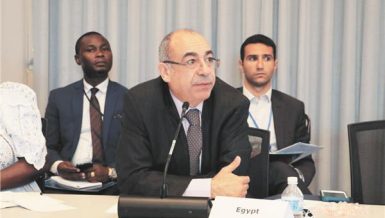 Ambassador Mohamed Idris, Egypt's permanent representative to the United Nations in New York,