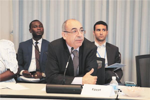 Ambassador Mohamed Idris, Egypt's permanent representative to the United Nations in New York,
