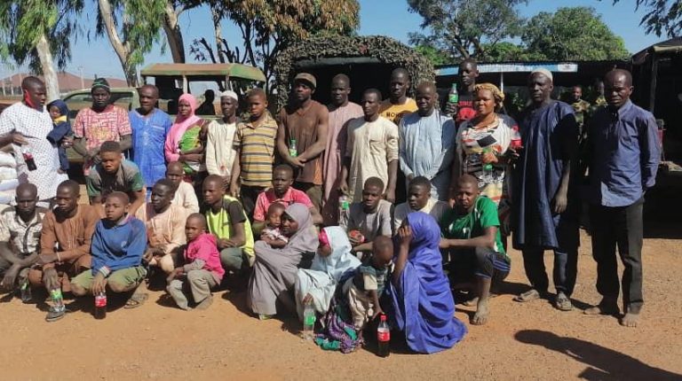 At least 39 people kidnapped early Monday by gunmen in Nigeria's northern state of Kaduna have regained their freedom. Daily News Egypt