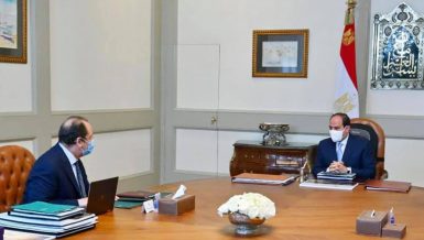 President Al-Sisi meets General Intelligence Chief over national security, international updates