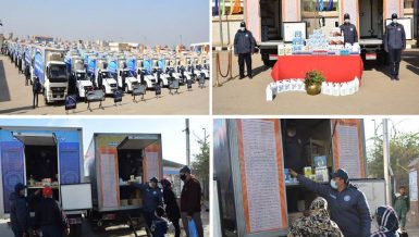 Egypt’s Army distributes disinfectants, food at lower prices in high-population areas