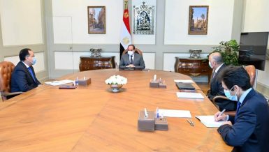 President Al-Sisi stresses need for containing economic consequences of COVID-19