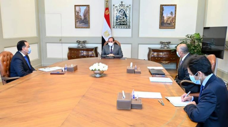President Al-Sisi stresses need for containing economic consequences of COVID-19