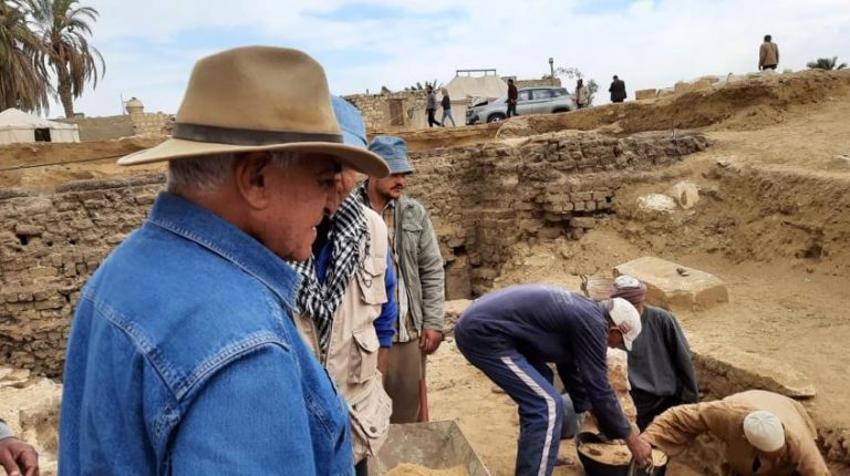 Funerary temple of Queen Nearit, wife of Pharaoh Teti, discovered