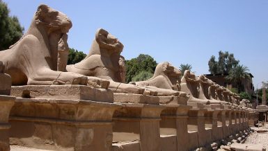 Egypt’s Minister of Tourism and Antiquities Khaled Al-Anani and Supreme Council of Antiquities Secretary-General Mostafa Waziri have inaugurated the largest renovation project to save 29 ram statues at the Karnak Temple.