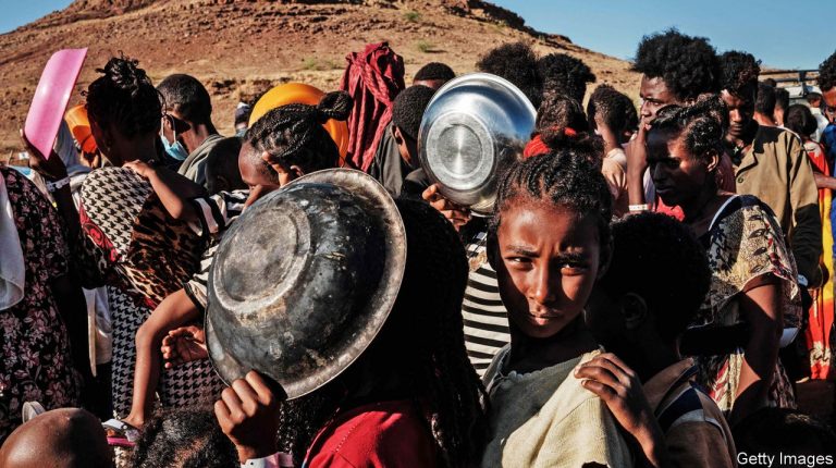 The Ethiopian Red Cross said Wednesday that 80 percent of the country's conflict-hit Tigray region was cut off from humanitarian assistance and warned tens of thousands could starve to death.