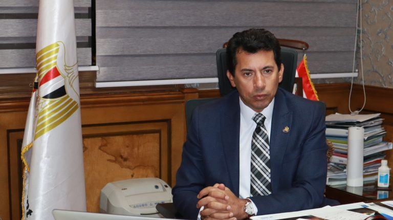 Youth and Sports Minister Ashraf Sobhy