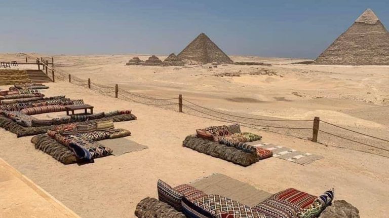 Open-air restaurant to open at Giza Pyramids before Ramadan