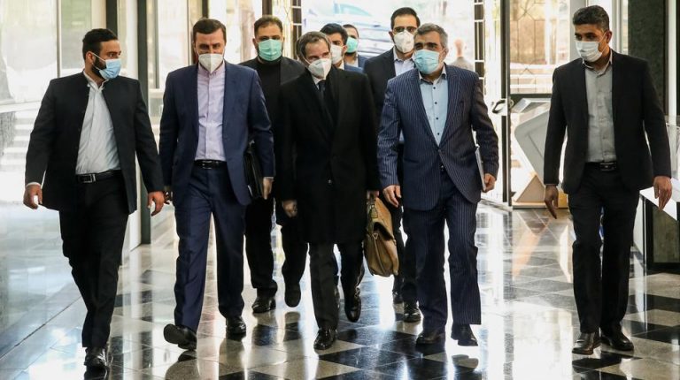 IAEA Chief held talks with Iran's atomic energy chief and foreign minister, reaching an agreement for 3-month "essential" nuclear verification