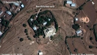 Men from the community led the collective effort, pulling carts piled with the bodies of relatives, friends, neighbours and strangers killed by Eritrean troops, which they brought to churches across Axum city in Ethiopia's Tigray for burial, many in mass graves