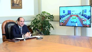 Egyptian President calls for establishing integrated Arab counter-terrorism system