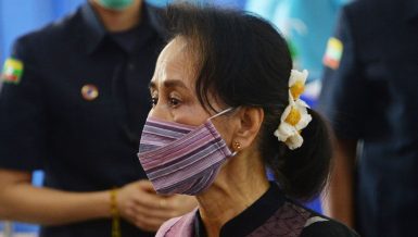 State Counsellor Aung San Suu Kyi, and other officials from the National League for Democracy, were detained by the military on Feb. 1.
