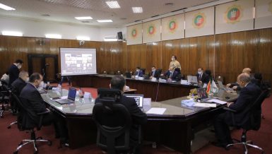 Judges of the Egyptian Council of State held an online roundtable on Thursday on “Improving the management of dashboards at Egyptian administrative courts”.