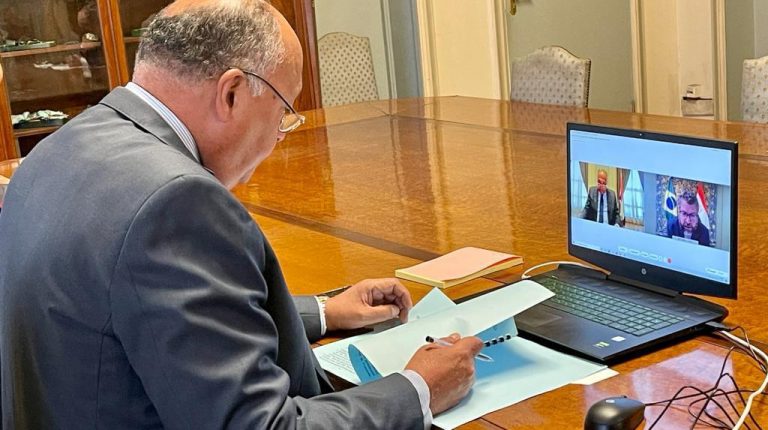 Egypt, Brazil Foreign Ministers discuss strengthening bilateral cooperation