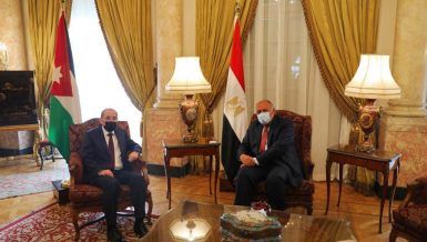 Egypt, Jordan Foreign Ministers affirm Arab stance on Palestine