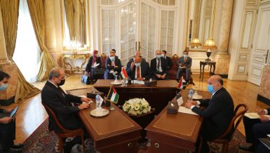 Egypt, Jordan, Iraq Foreign Ministers discuss joint cooperation path