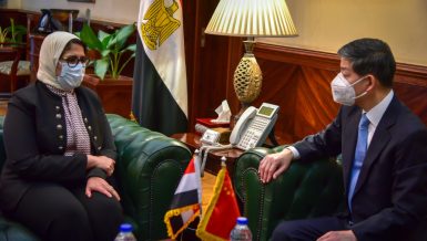 Egypt receives 300,000 doses of COVID-19 vaccine from China