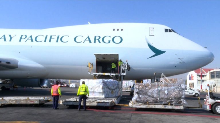 The first shipment of COVID-19 vaccines from Chinese company Sinovac arrived in Mexico City on Saturday, authorities reported.