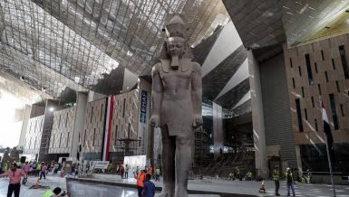 An official visit to the Grand Egyptian Museum (GEM) by a UNESCO World Heritage Center and Heritage Division team, headed by its director Mechtild Rössler, took place on Friday.