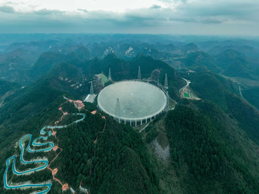 Starting formal operations on Jan. 11, 2020, FAST, located in a deep and round karst depression in southwest China's Guizhou Province, is believed to be the world's most sensitive radio telescope.