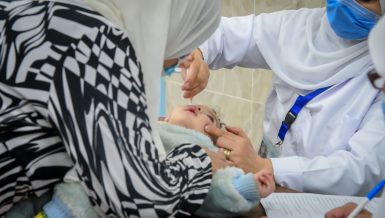 Over 15 million children vaccinated in campaign against Polio
