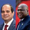 Egyptian President Abdel-Fattah al-Sisi and his counterpart of the Democratic Republic of Congo (DRC) Felix Tshisekedi Nile dam dispute