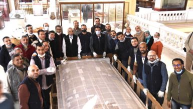 Grand Egyptian Museum receives 4th shrine from Tutankhamun collection