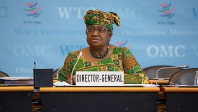 Nigeria's Okonjo-Iweala takes over as WTO chief