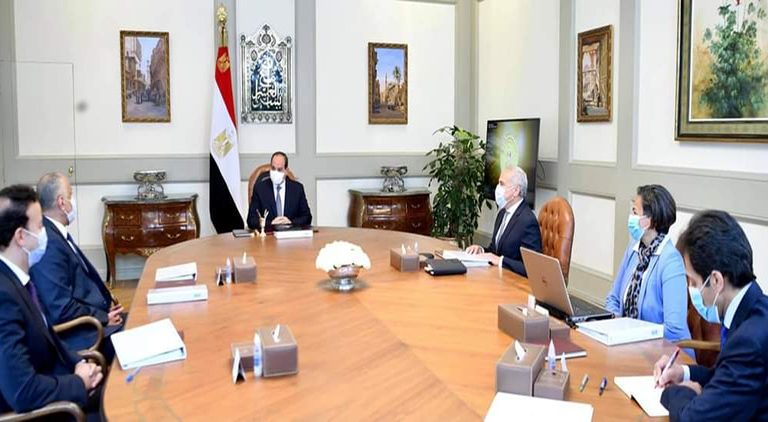 Egyptian President Abdel Fattah Al-Sisi met, on Sunday, with some officials from the Central Bank of Egypt (CBE), where he directed the institution to launch a new mortgage finance programme with a 3% interest rate.