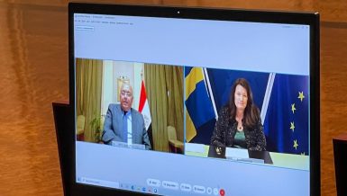 Egypt, Sweden discuss strengthening joint cooperation, regional conditions