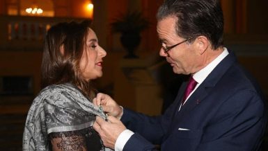 Founder Nadine Abdel Ghaffar receives France’s Ordre des Arts et des Lettres
