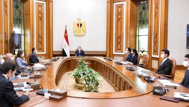 Egypt’s Al-Sisi, Hyundai Rotem CEO discuss localising train industry