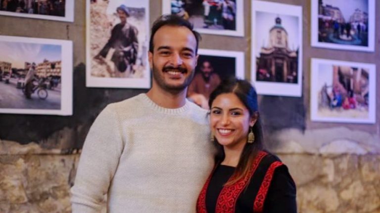 Solafa Magdy and Hossam Al-Sayyad