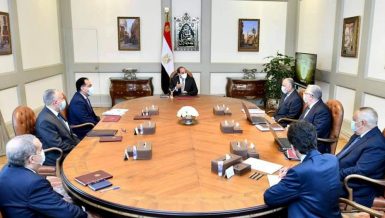 Al-Sisi inspects Egypt’s upgraded irrigation management system
