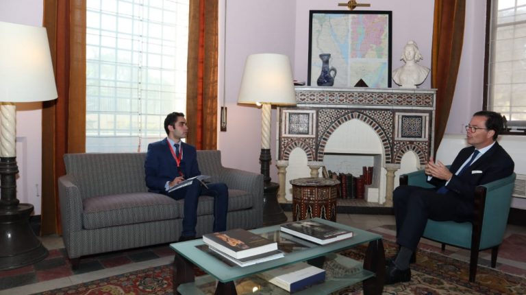 Stéphane Romatet, French Ambassador to Cairo