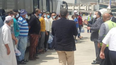 Egyptian fishermen detained in Eritrea return home