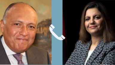 Ahmed Hafez, Spokesperson for Egypt’s Ministry of Foreign Affairs, said that the phone call touched on ways to strengthen bilateral relations between the two countries, as well as exchange views on the latest developments in Libya.