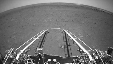 China's Mars probe sends back first videos and photos after landing