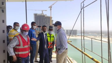 German Ambassador to Egypt inspects New Alamein City projects