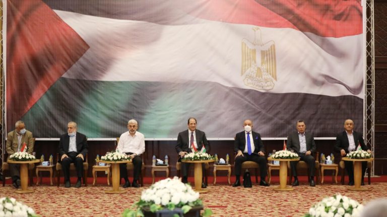 Gaza rebuild, internal reconciliation top Egypt’s talks with Palestinian factions