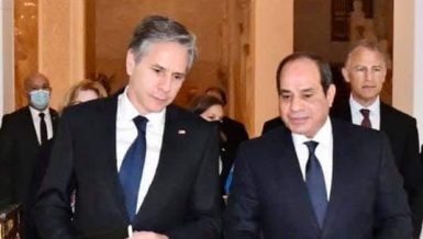 Egypt’s Al-Sisi underlines need for Palestinian-Israeli negotiations to resume