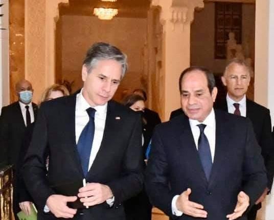 Egypt’s Al-Sisi underlines need for Palestinian-Israeli negotiations to resume