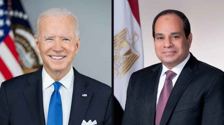 Al-Sisi, Biden discuss Gaza ceasefire, Libya, GERD dispute