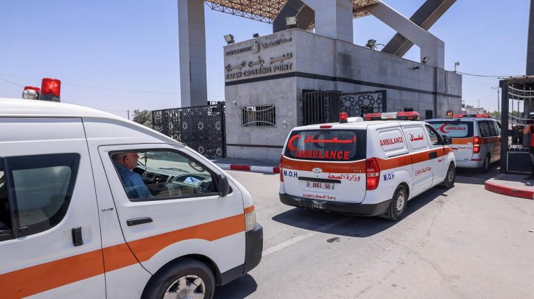 Egypt plans 165 ambulances to transfer Gaza injured to hospital