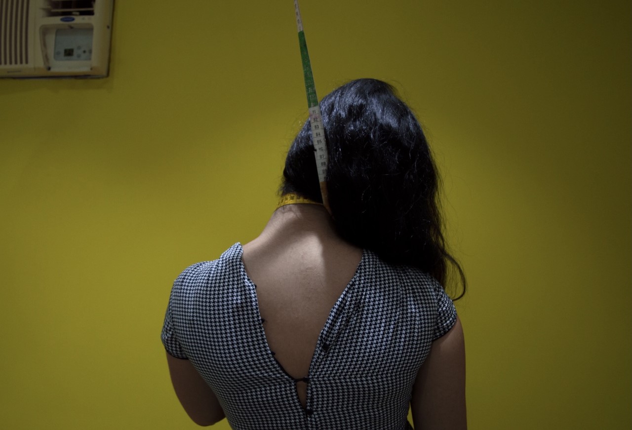 Below Sea level: Photo session expresses in pictures daily pressures women face