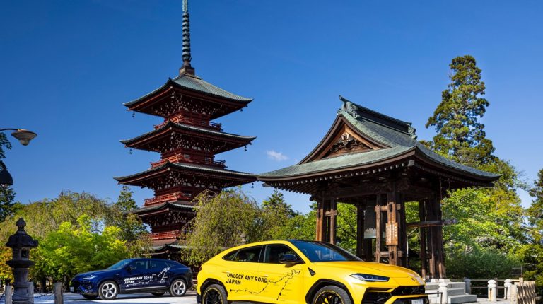 Two Lamborghini Urus crossovers complete 6,500 km tour across Japan